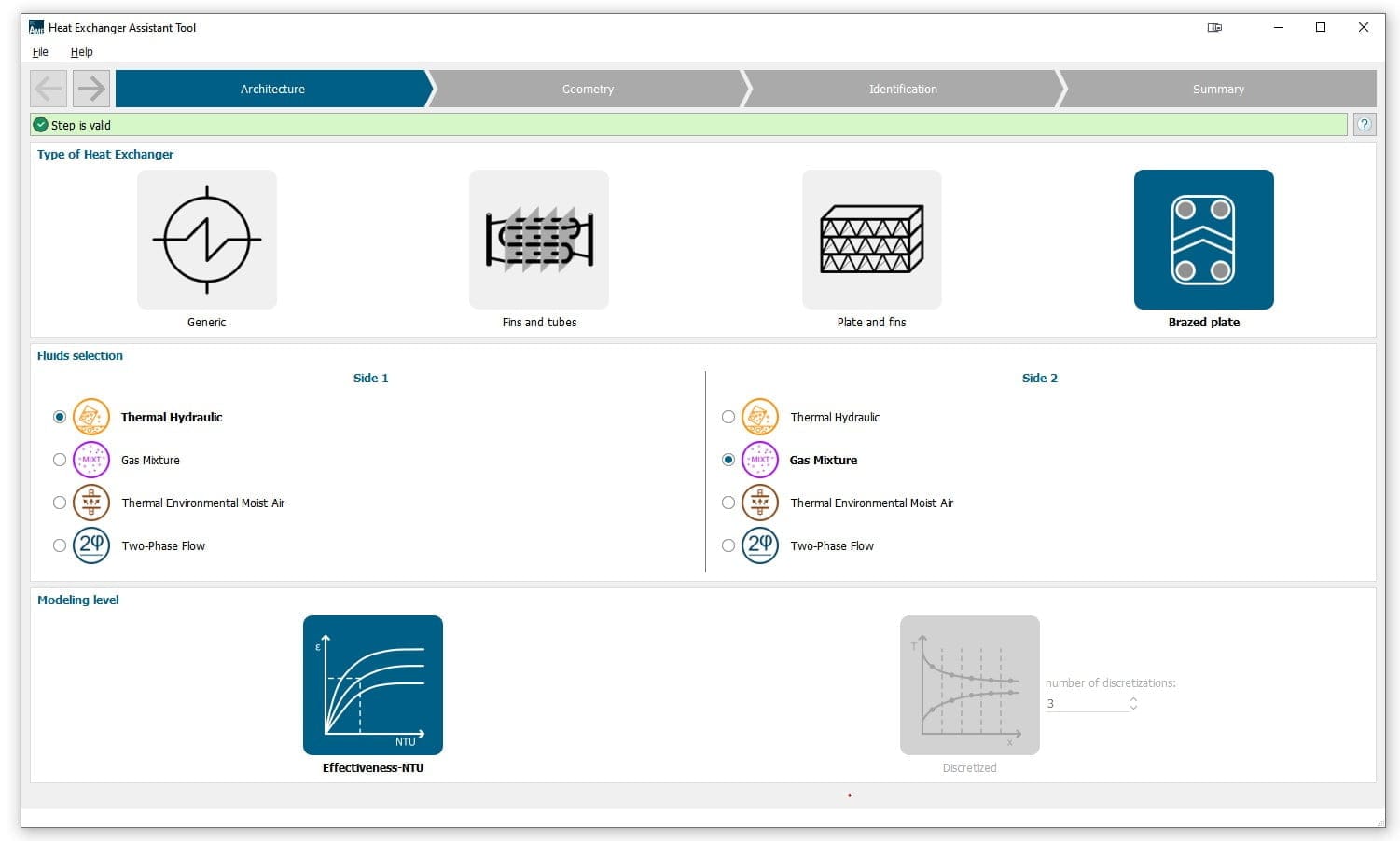 Thermal Modeling - Heat Exchanger Assistant - Volupe