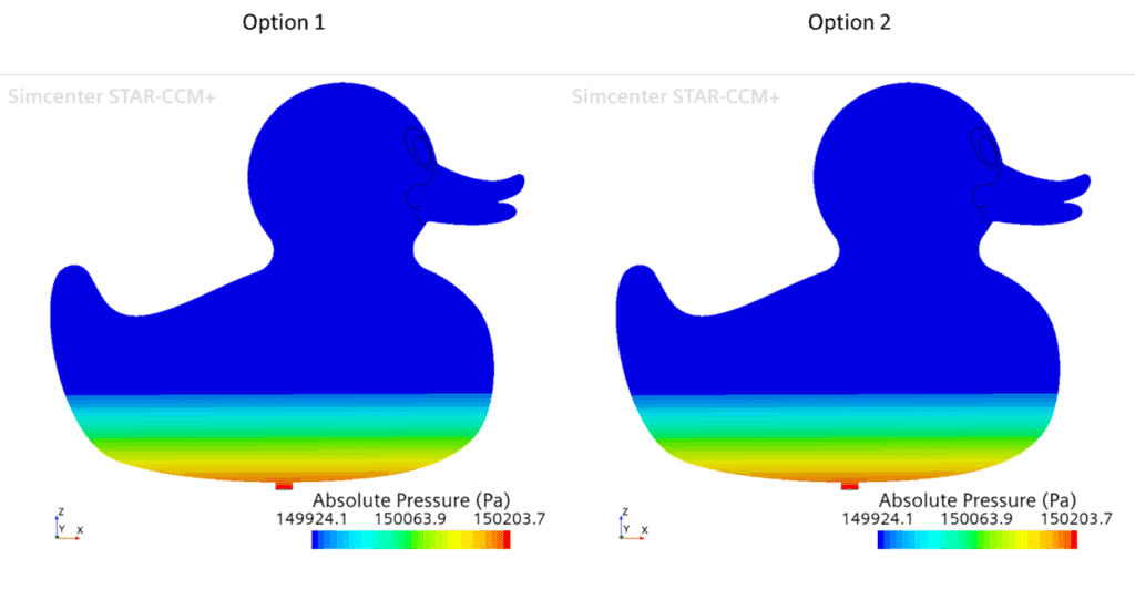 Absolute Pressure - Option 1 vs. Option 2