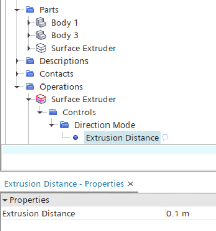 Surface extruder conformal mesh Simcenter STAR-CCM+