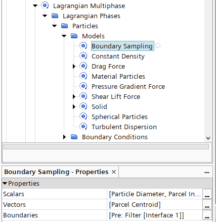 Adding Scalars and Boundaries of interest to the Boundary Sampling