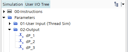 Template output parameters