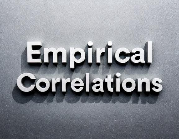 Empirical correlations