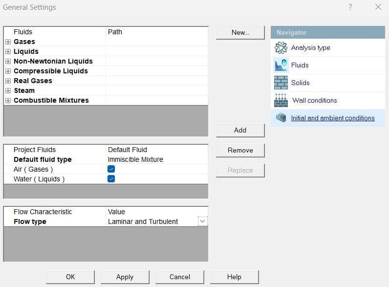 VOF FLOEFD free surface