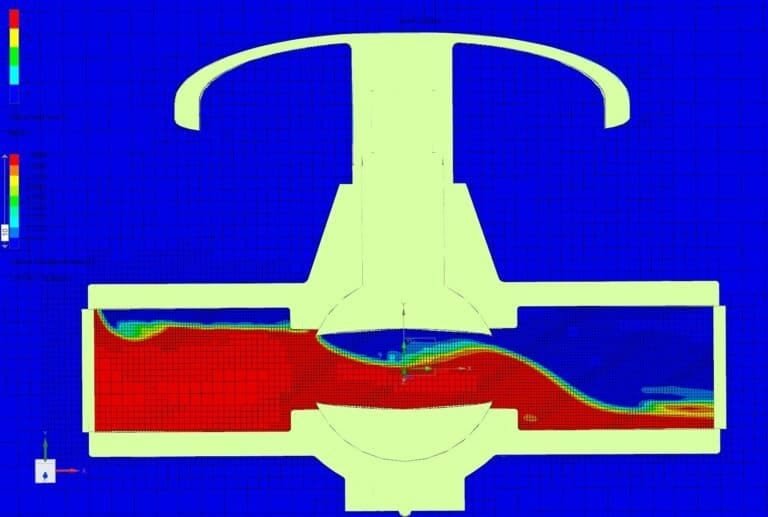 VOF FLOEFD free surface