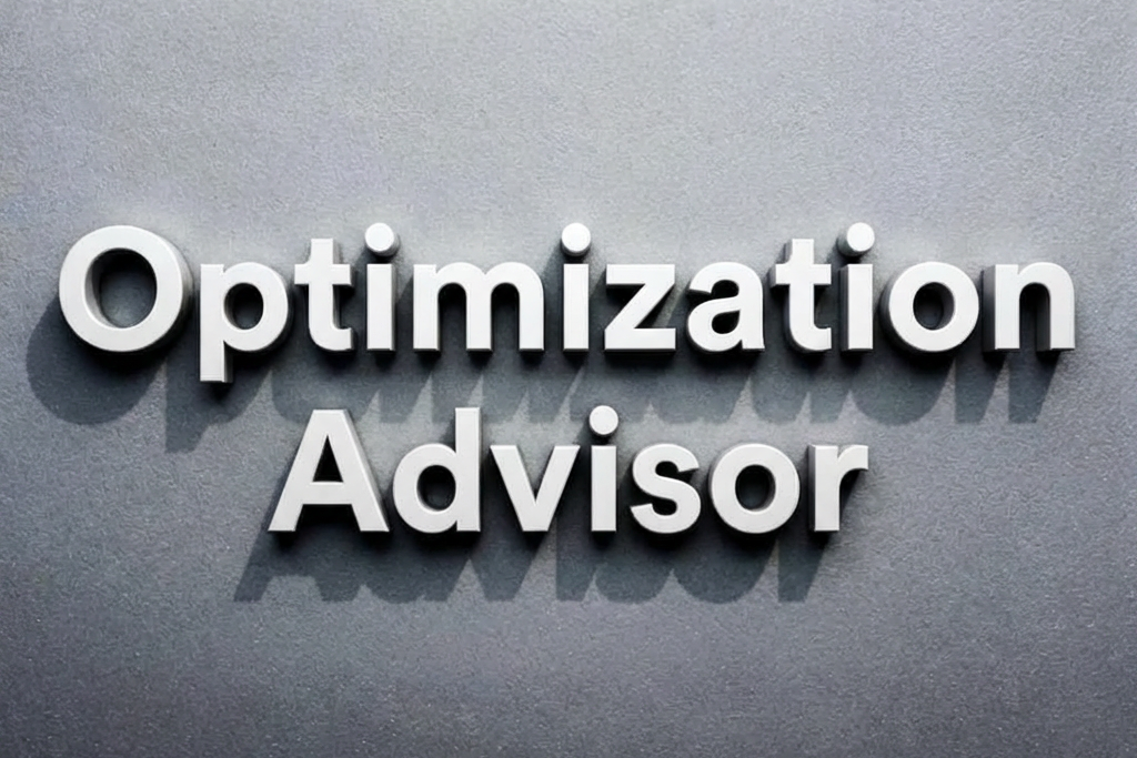 Optimization advisor
